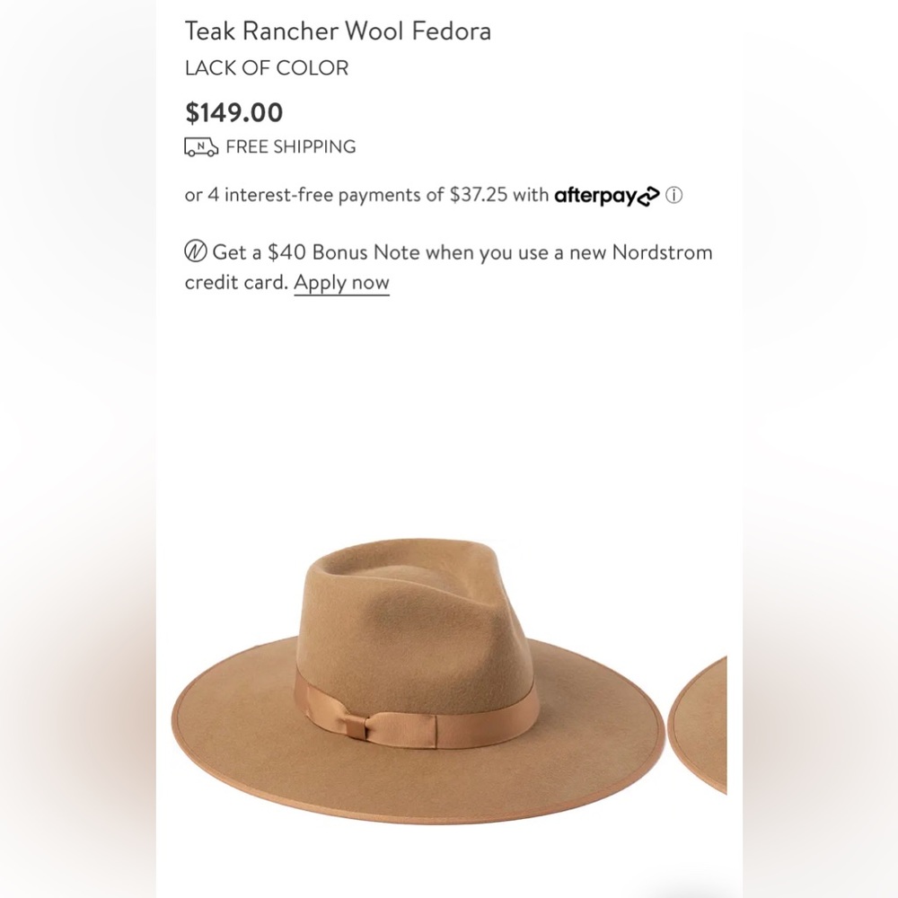 Lack of Colors Women’s Teak Rancher Hat - Picture 16 of 16